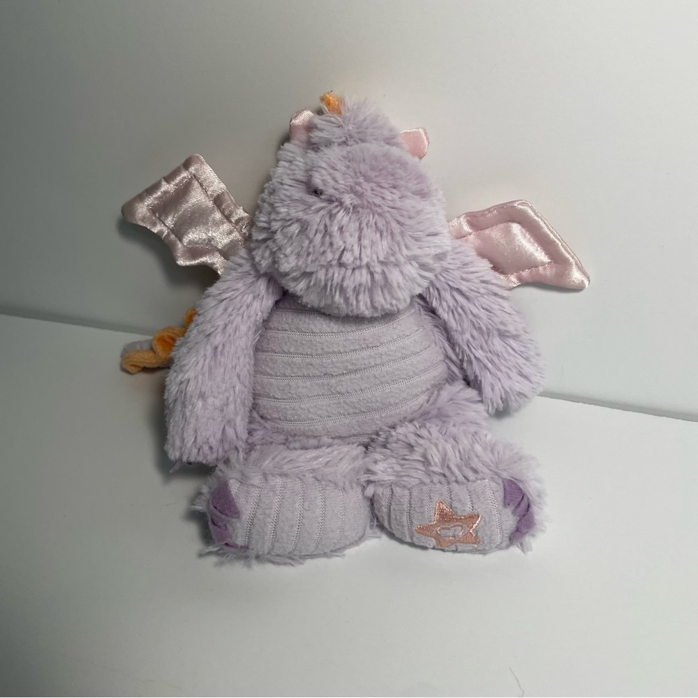 Bitty Baby American Girl Lavender Orange Plush 6" Dragon